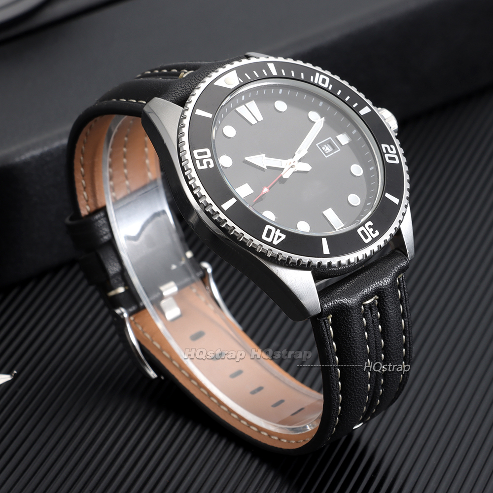 22mm Vintage Leather Watch Ban - Seiko Watches Smartwatch avaliação e preço