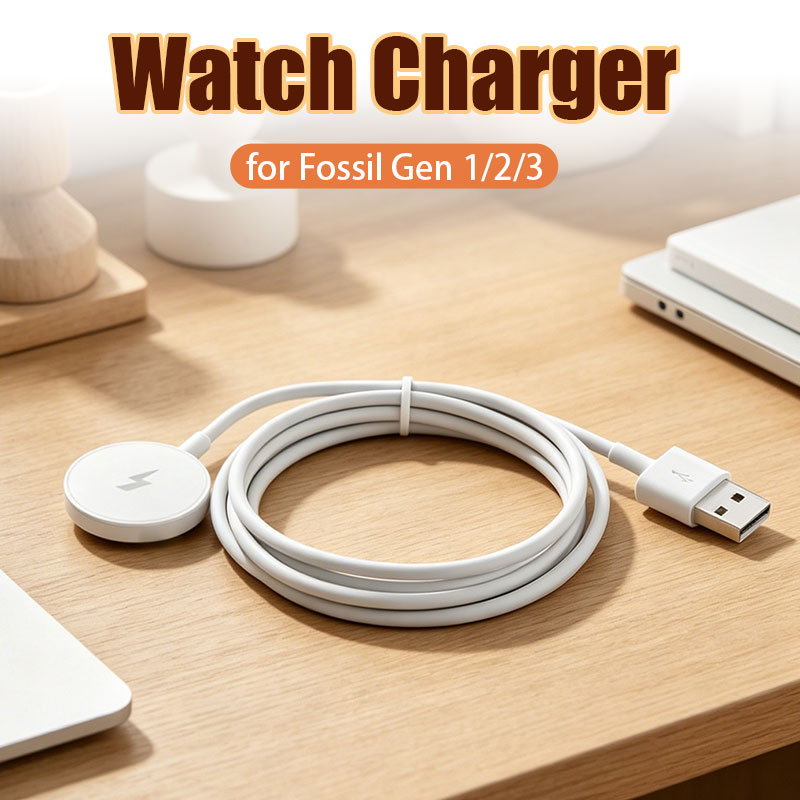 USB Watch Charger Adapter Smar - Fossil Watches Smartwatch Charger avaliação e preço