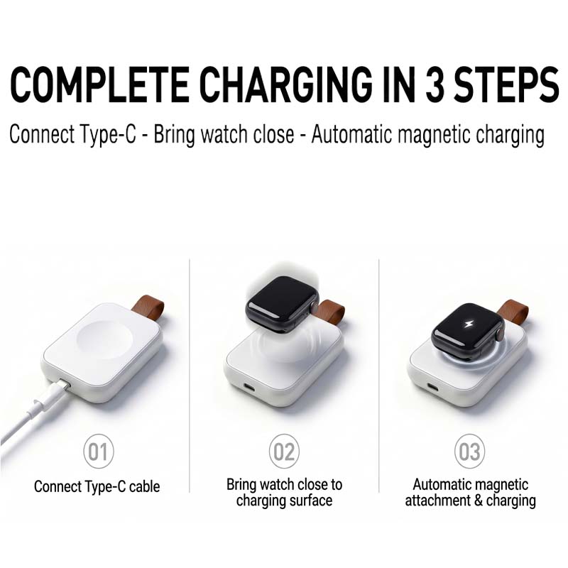 Type C Charger Dock for X8/X7  - Watch X7 avaliação e preço