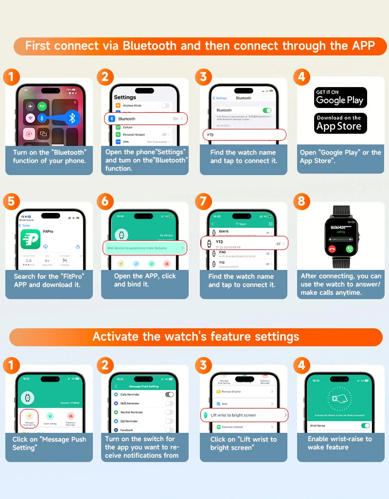 Smart Watch For Android IOS Wa - Smartwatch Professional Watches For Men avaliação e preço