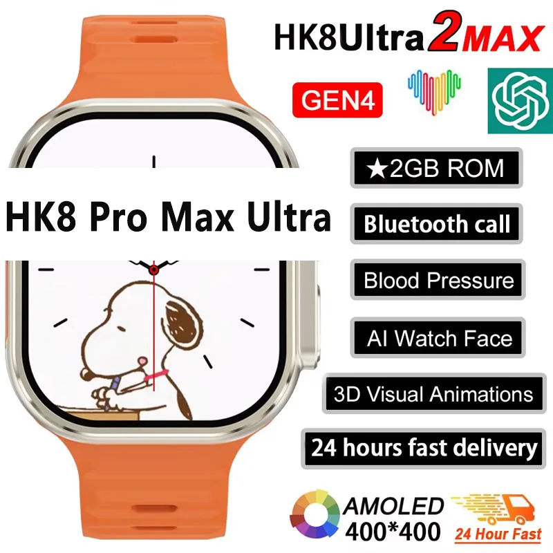 New Series 9 Watch PK HK8 PRO  - Smartwatch Watches For Women With Gps avaliação e preço