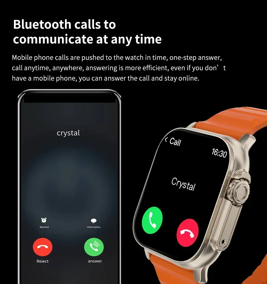 New Series 9 Watch PK HK8 PRO  - Smartwatch Watches For Women With Gps avaliação e preço
