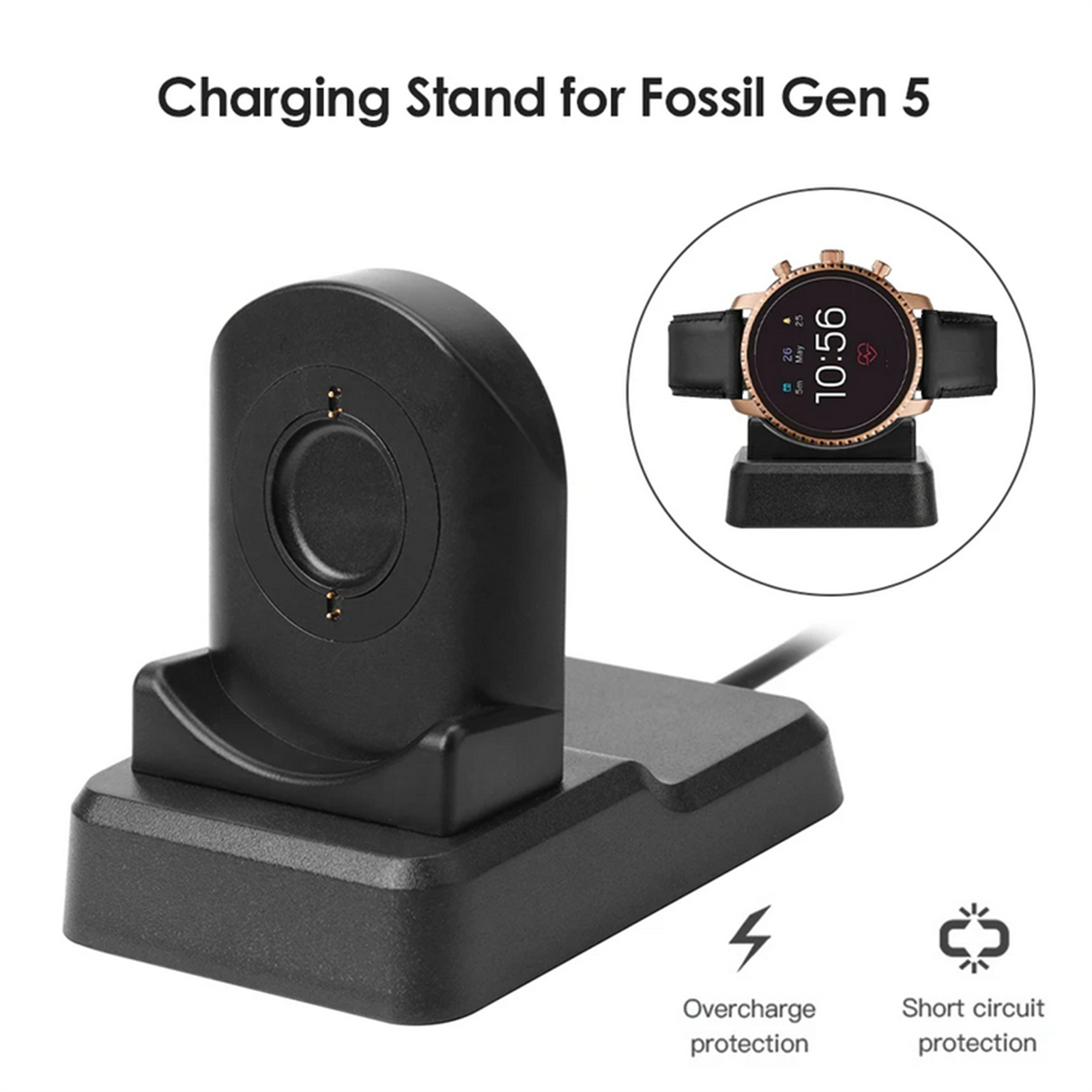 For Fossil Gen 5/4 USB Chargin - Fossil Watches Smartwatch Charger avaliação e preço