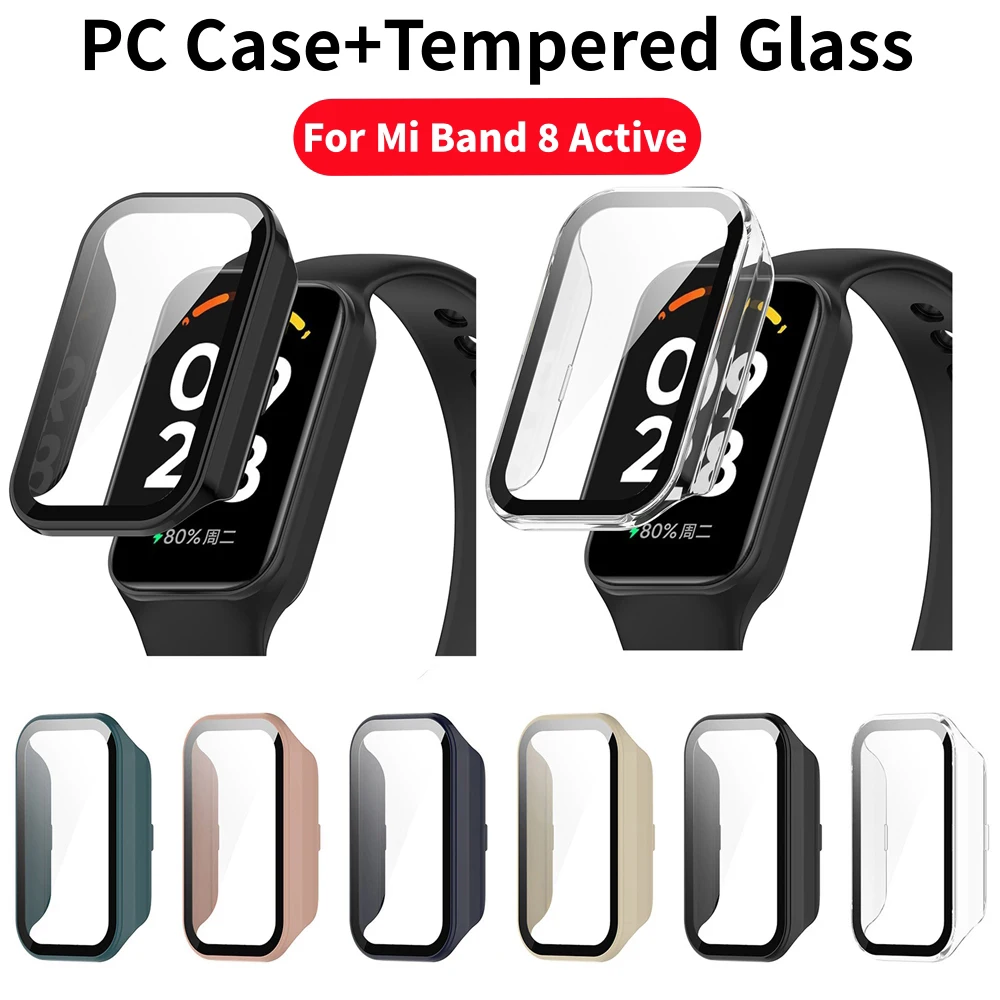 PC Case+Tempered Glass For Xia - Smartwatch Redmi Watches avaliação e preço