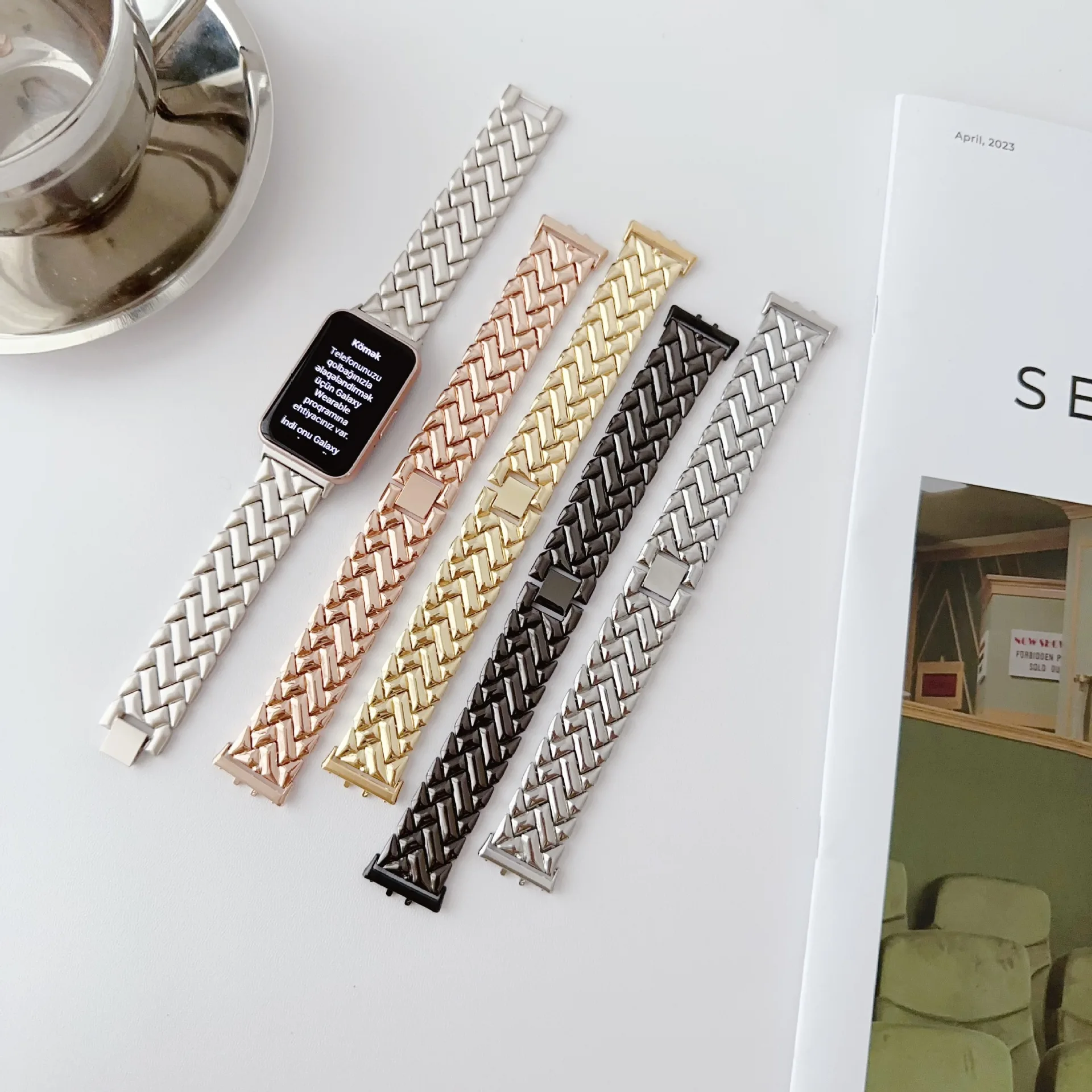 New Wristband Metal Strap for  - Smartwatch New Watches For Men avaliação e preço