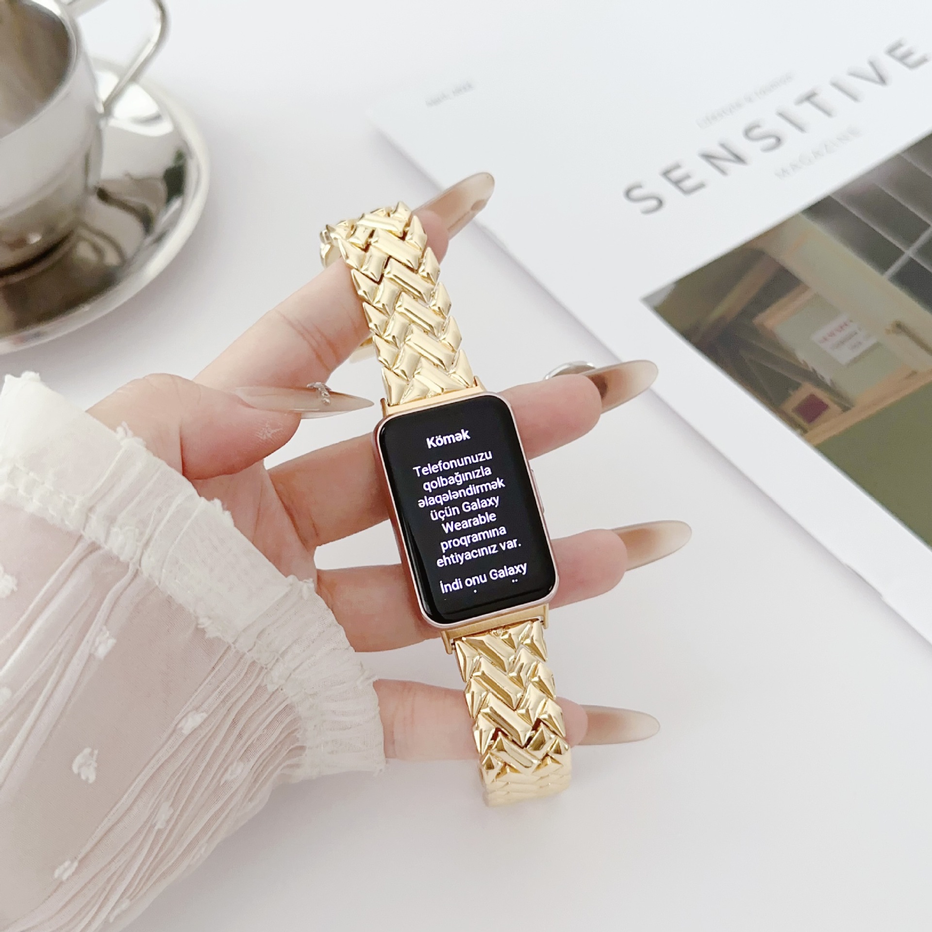 New Wristband Metal Strap for  - Smartwatch New Watches For Men avaliação e preço