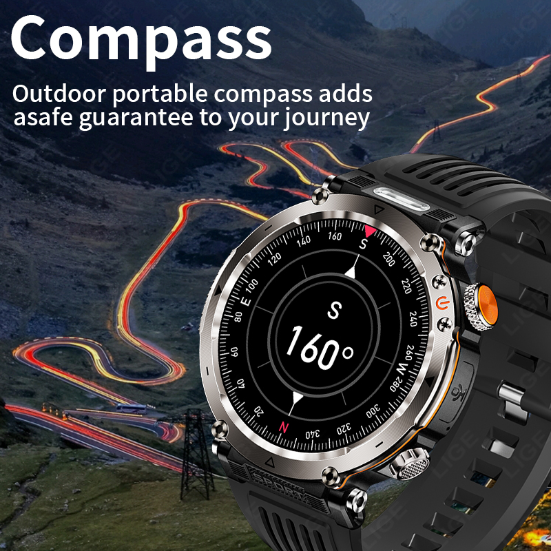 New Military Outdoor Smartwatc - Smartwatch I Watches avaliação e preço