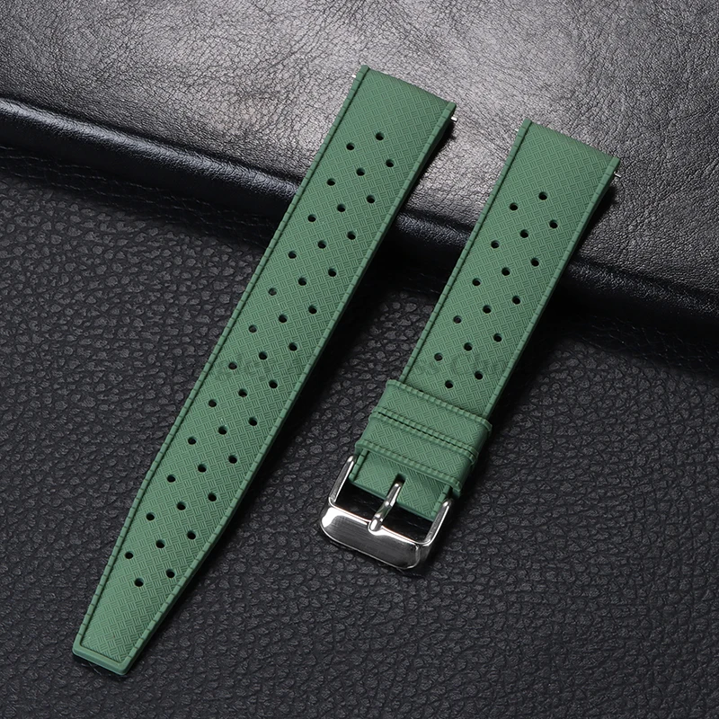 Tropical Silicone Watch Band Q - Seiko Watches Smartwatch avaliação e preço
