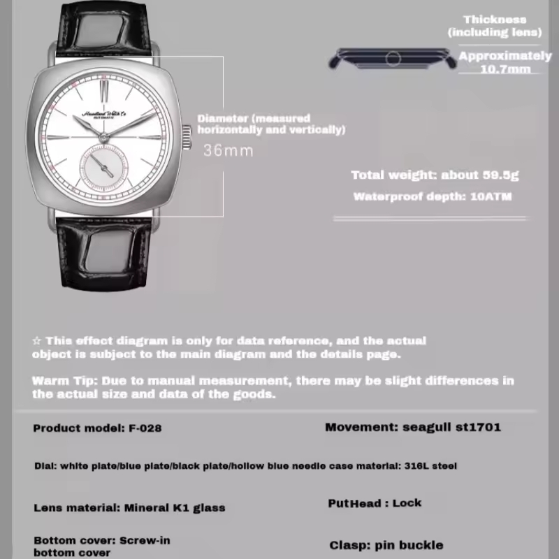 Hruodland 2025 Men's Mechanica - Tide Watch Surf avaliação e preço