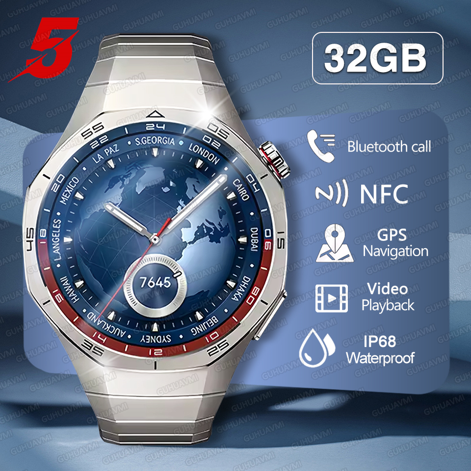 2026 New Watch 5 Pro GPS Map N - Smartwatch Professional Watches For Men avaliação e preço