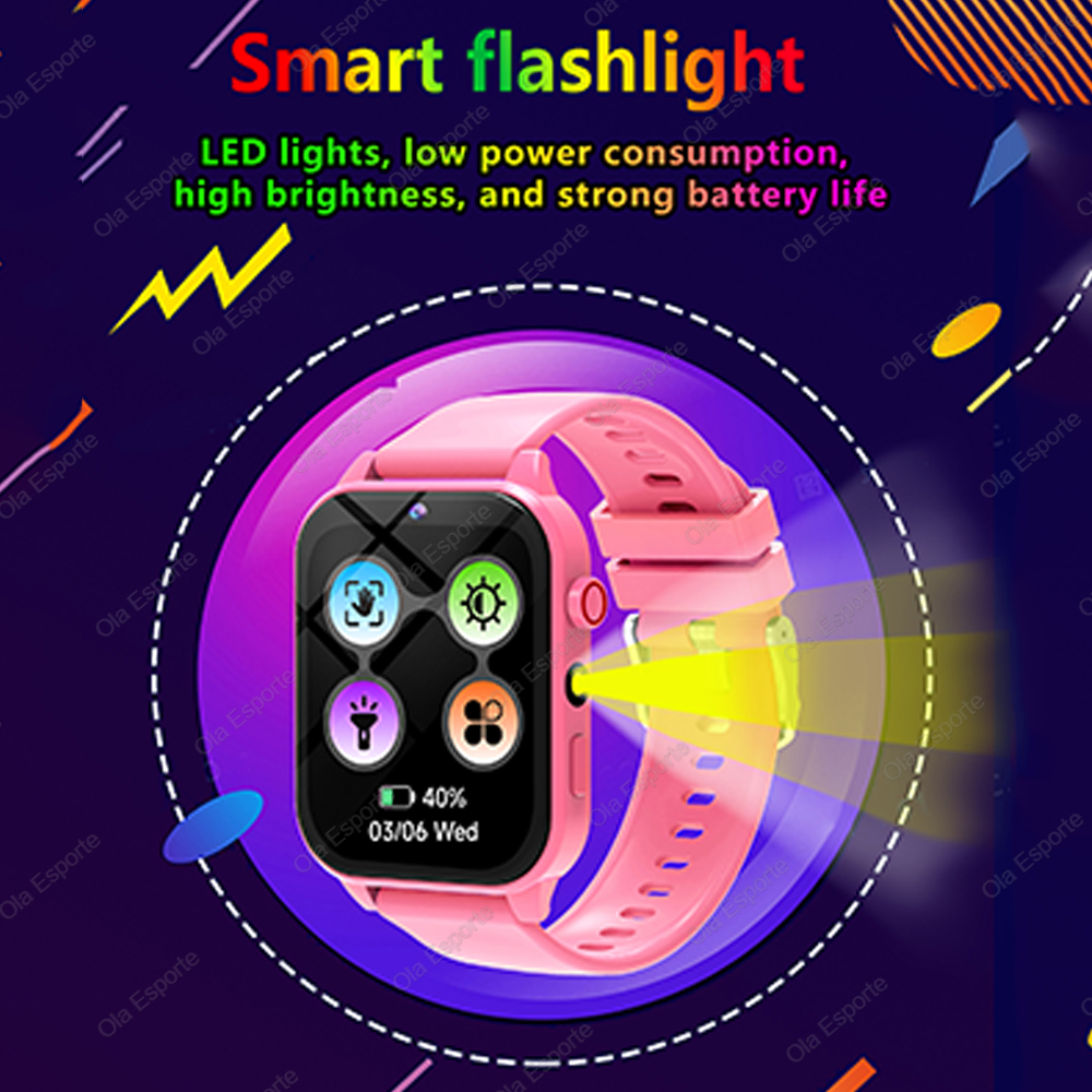 Game Kids Smartwatch 300mAh HD - Smartwatch Digital Watches For Kids avaliação e preço