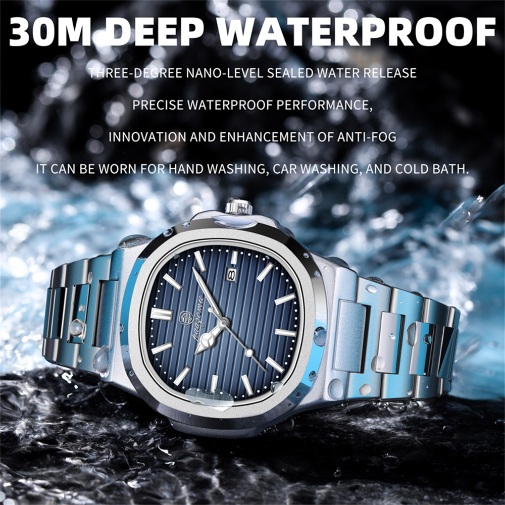 PAAZOMU Business Men Square Wa - Watches Not Smartwatch avaliação e preço