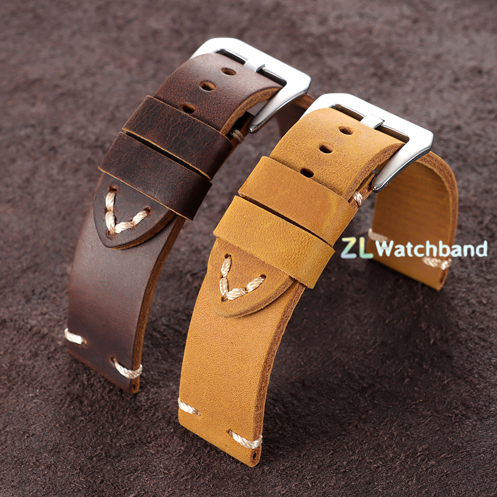 Vintage Cowhide Watch Band 18m - Seiko Watches Smartwatch avaliação e preço