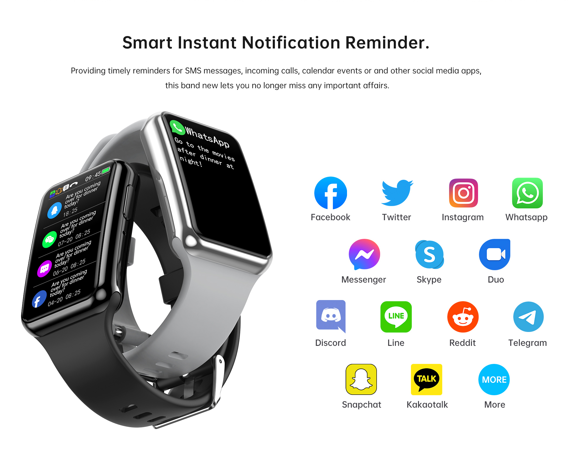 1.47 Inch BT Call Smart Band H - Smartwatch I Watches avaliação e preço