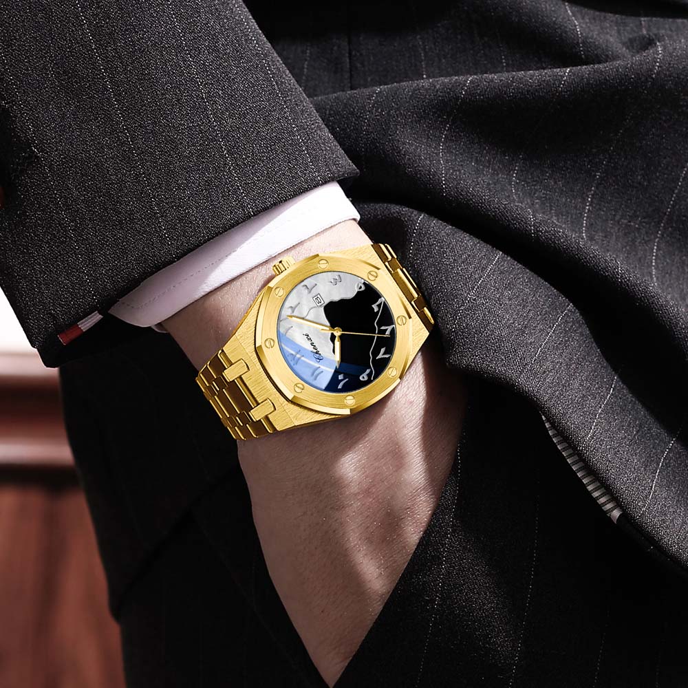 CHENXI New Men's Watch Arabic  - Smartwatch New Watches For Men avaliação e preço