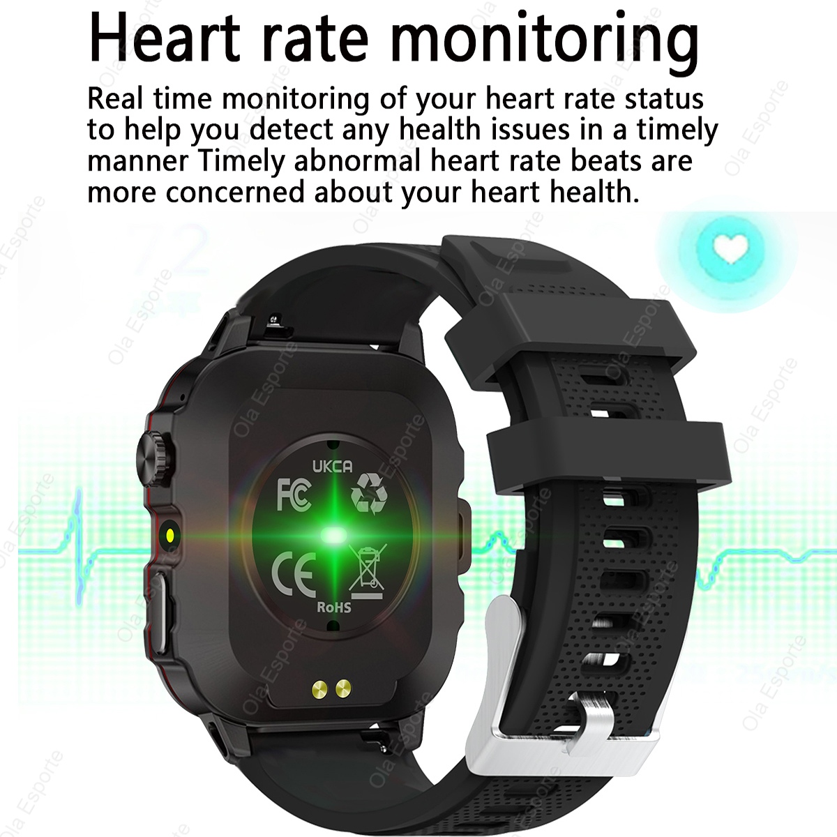 New Outdoor Military GPS Smart - Smartwatch Watches For Women With Gps avaliação e preço