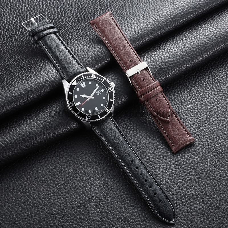 16mm 18mm 20/22mm Lychee Patte - Seiko Watches Smartwatch avaliação e preço