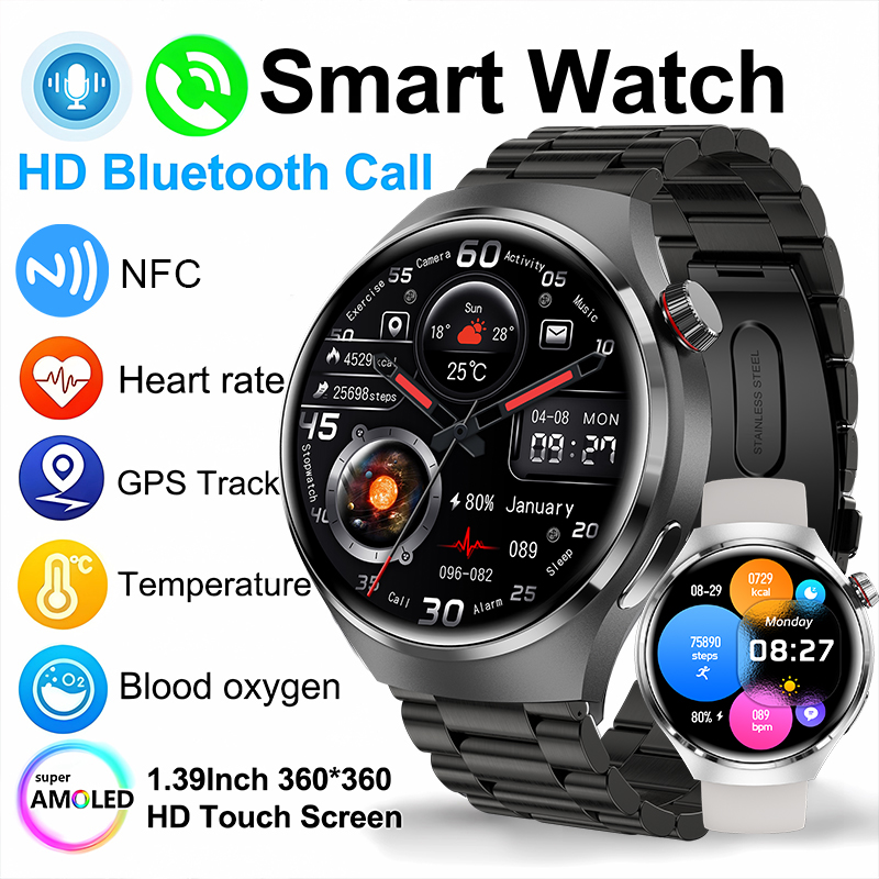 2026 New Smart Watch Heart rat - Smartwatch Watches For Women With Gps avaliação e preço
