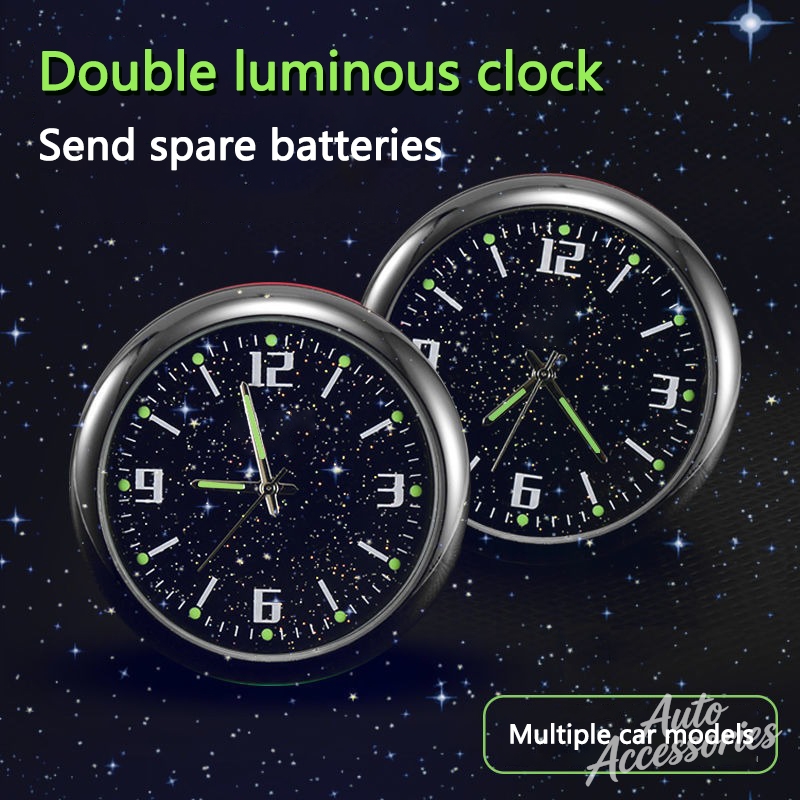 Luminous Car Dashboard Clock S - Watch X7 avaliação e preço