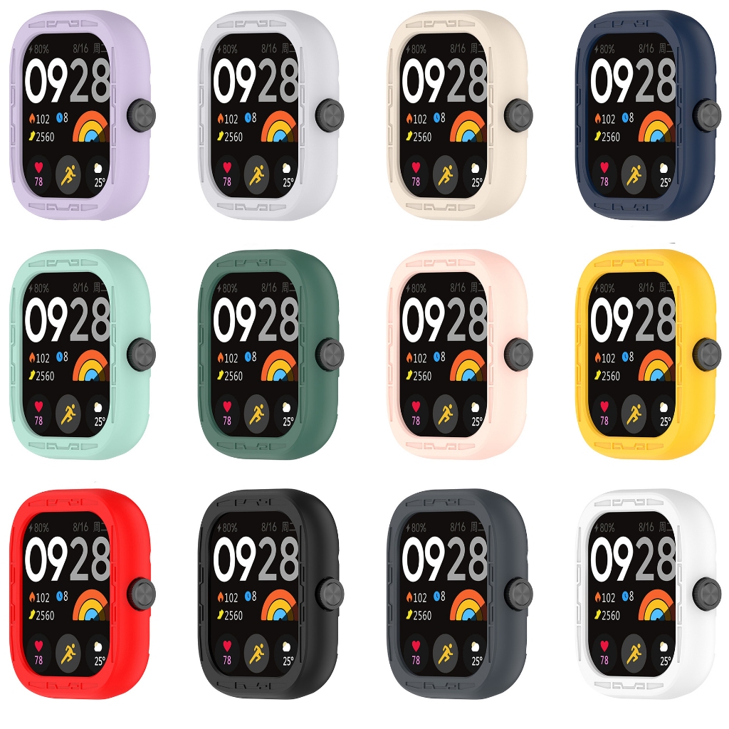 For Redmi Watch 4 case silicon - Smartwatch Redmi Watches avaliação e preço