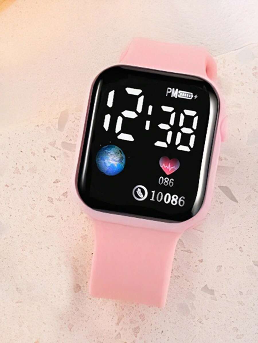 Smart LED Digital Display Watc - Smartwatch I Watches avaliação e preço