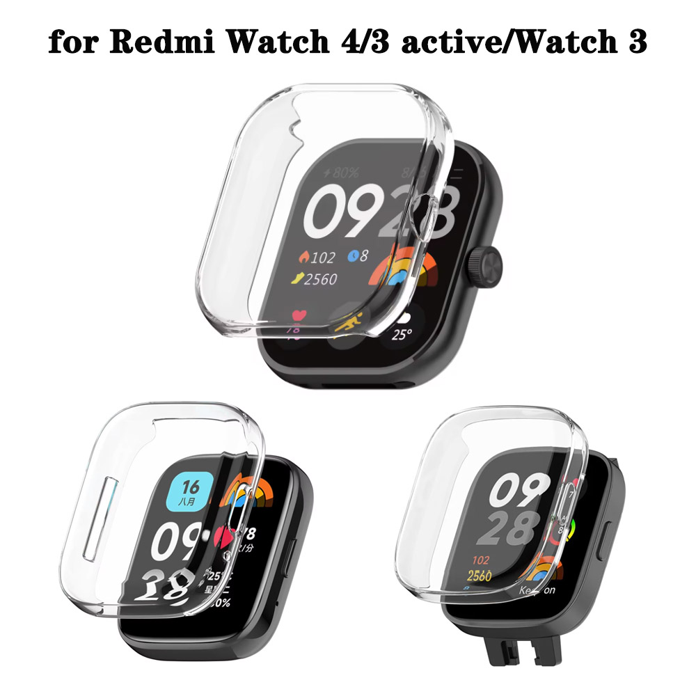 TPU Soft Silicone Case for Red - Smartwatch Redmi Watches avaliação e preço