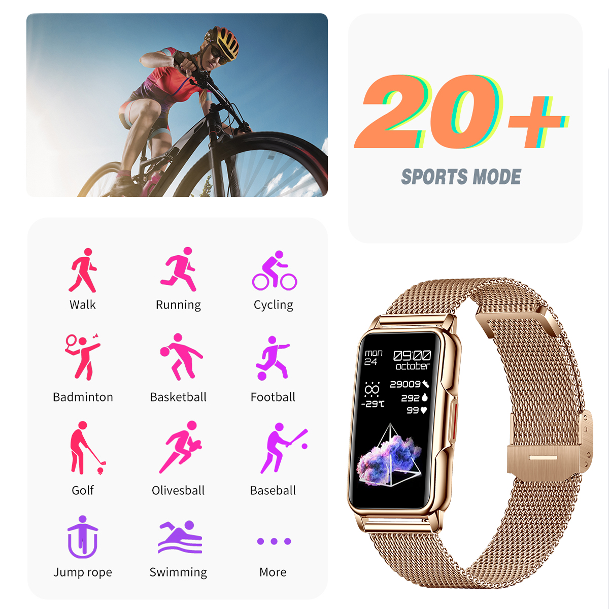 LIGE Smart Watch Men Women Fit - Watches Not Smartwatch avaliação e preço