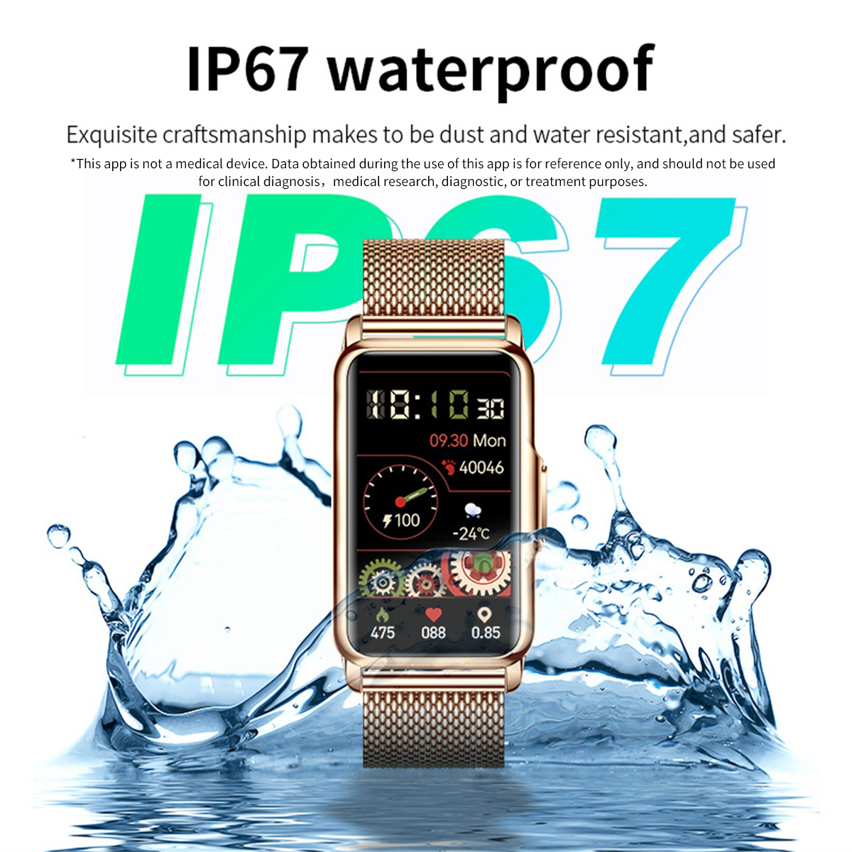 LIGE Smart Watch Men Women Fit - Watches Not Smartwatch avaliação e preço