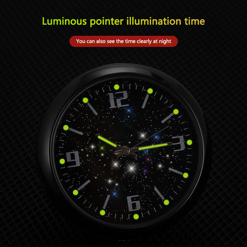 Car Electronic Clock Luminous  - Watch X7 avaliação e preço