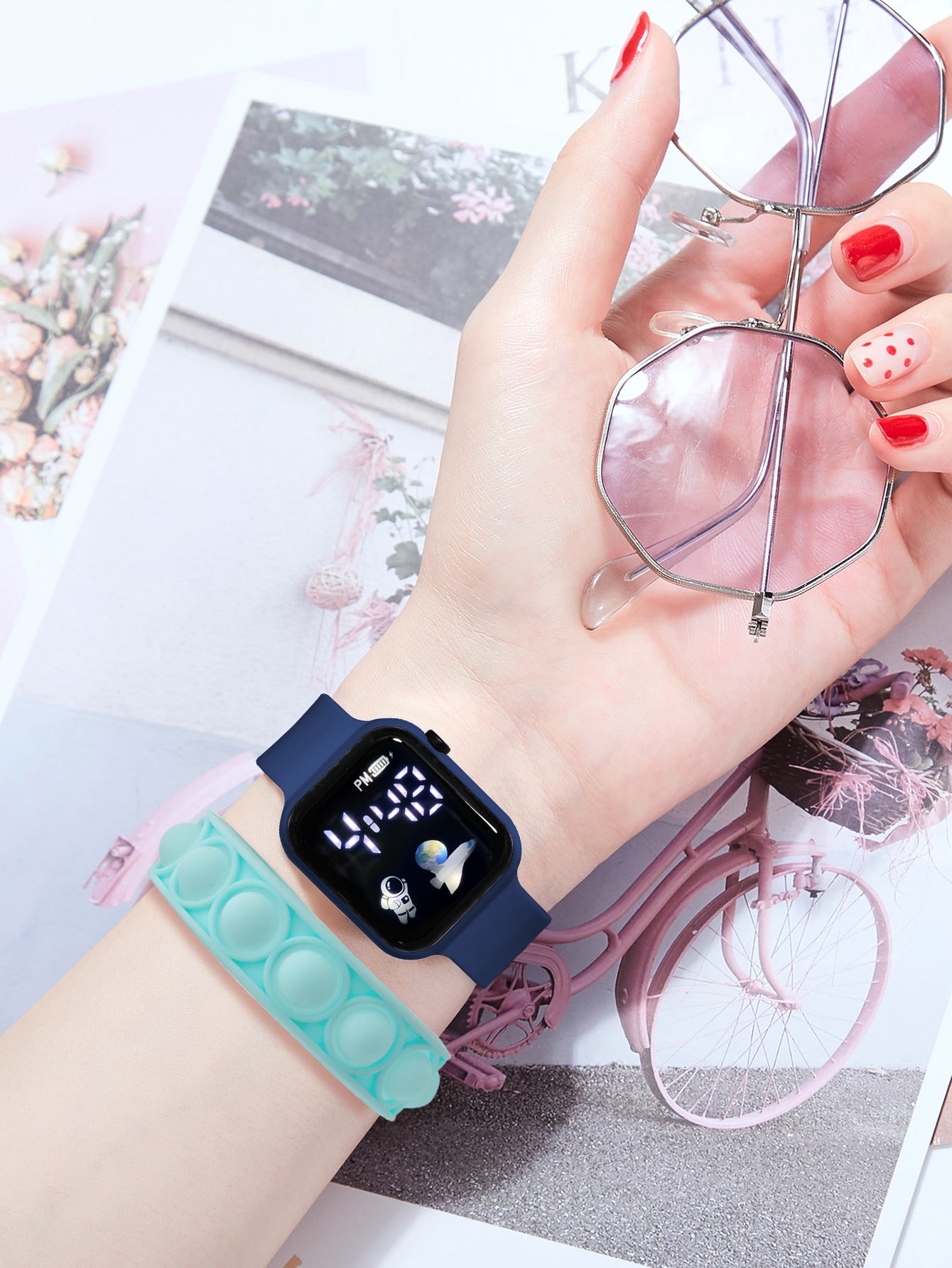 2PCS Children's Smart Watch Br - Smartwatch Watches Girls avaliação e preço